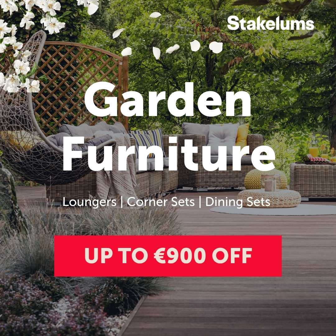 Up to €900 off Garden Furniture sets